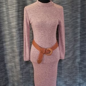 🆕 Fitted Full Length Sweater Dress